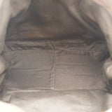 Soft Leather Tassel Tote Bag Chocolate