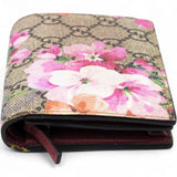 GG Supreme Monogram Blooms Card Case Beige