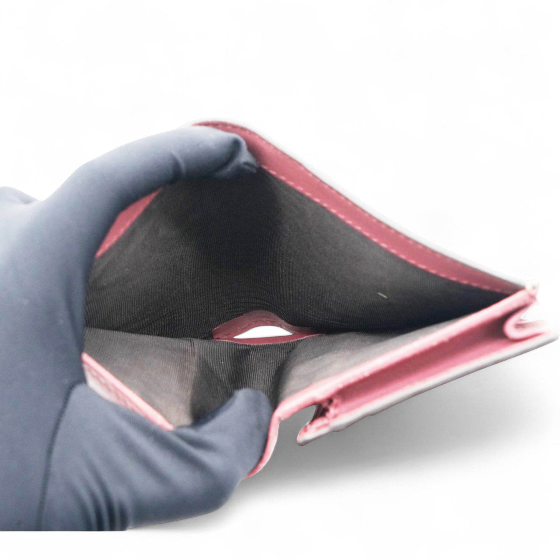 GG Supreme Monogram Blooms Card Case Beige