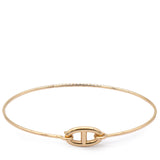 18K Yellow Gold PM Ronde Chaine d'Ancre Bracelet Size SH