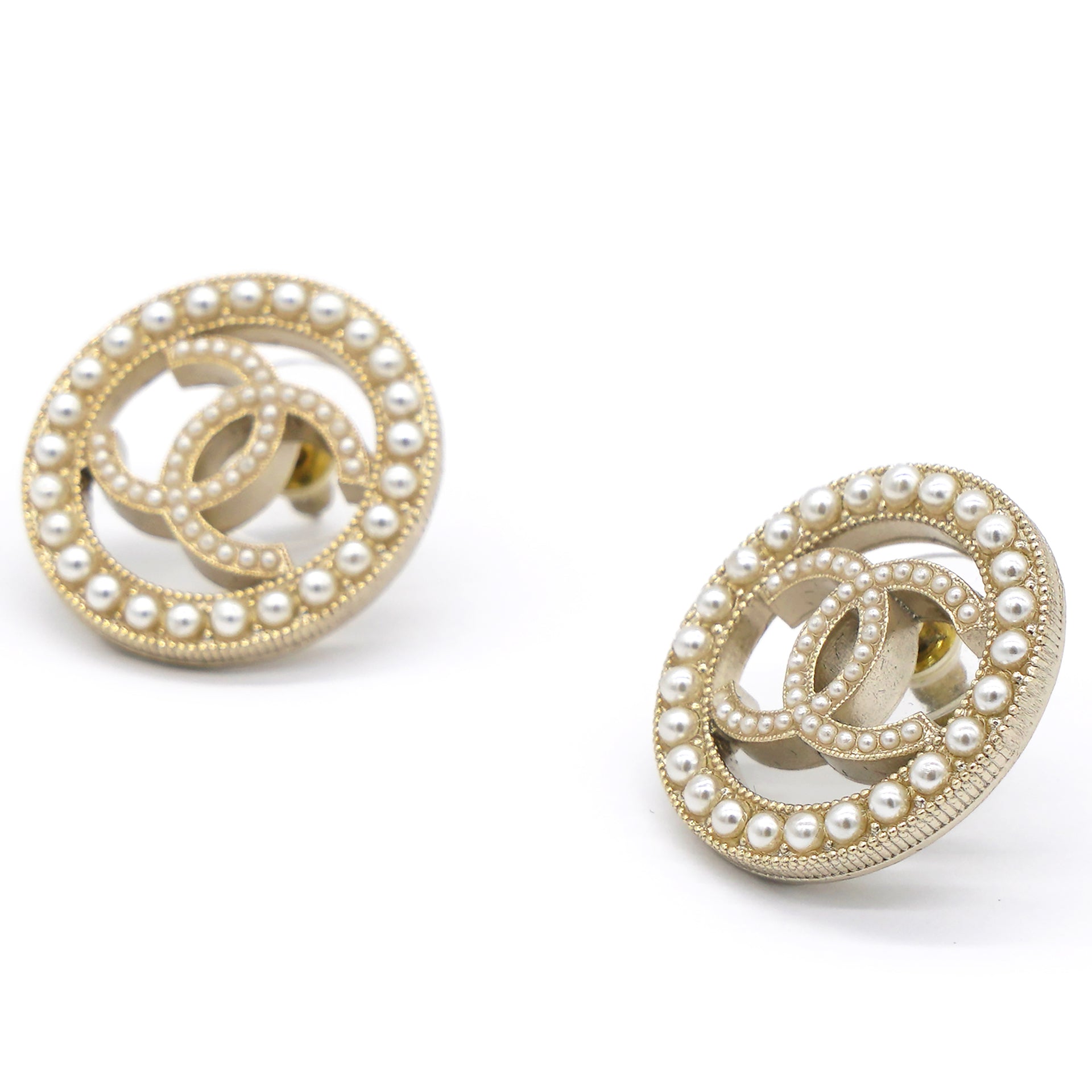 Pearl CC Earrings