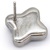 Enamel Palladium Earrings Multicolor