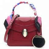 Serpenti Forever Shoulder Bag Red