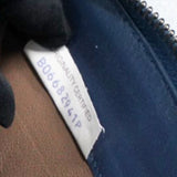 Nappa Intrecciato Zip Around Wallet Pacific Navy