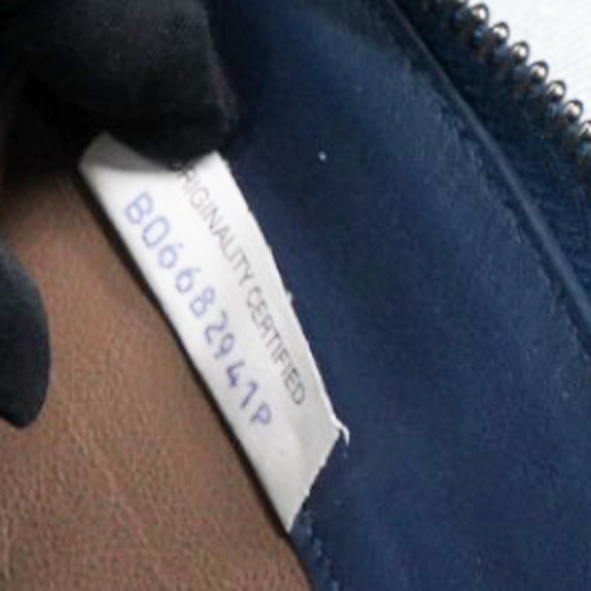 Nappa Intrecciato Zip Around Wallet Pacific Navy