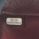 Felt Quilted Paris-Hamburg Charms Mini Rectangular Flap Dark Navy