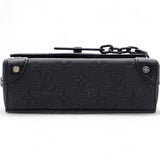 Taurillon Monogram Steamer Wearable Wallet Black