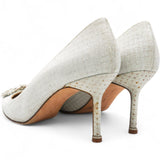 Hangisi 70 Silver Glitter Pumps Size38