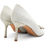 Hangisi 70 Silver Glitter Pumps Size38