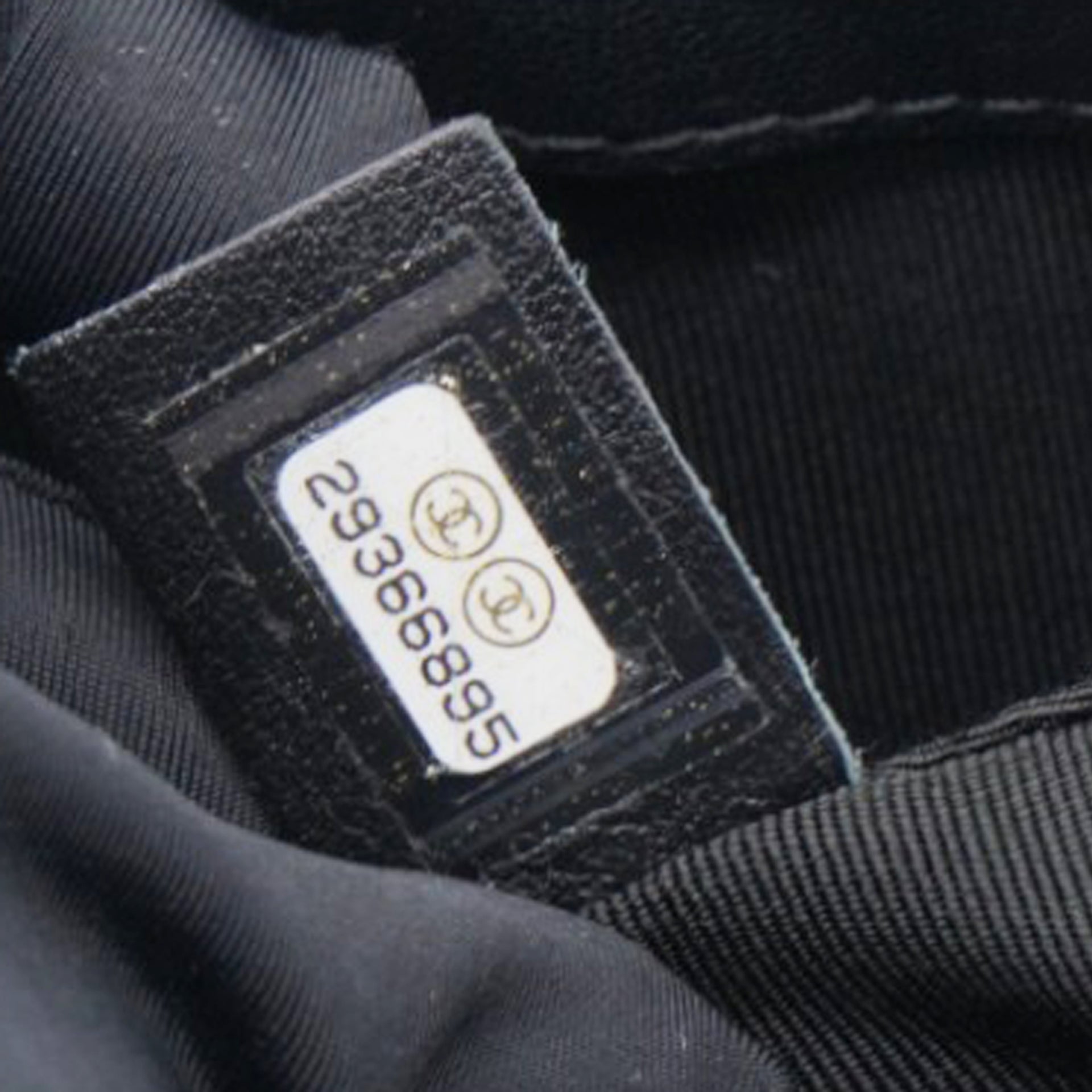 Precious Pearls Mini Flap Black Lambskin Light Gold-tone Hardware