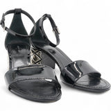 Silver Light Sandal Black Size36
