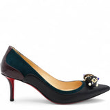 Nappa Patent Tudorchic 70 Pumps Black Size36.5
