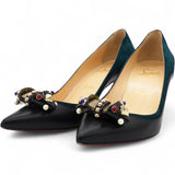 Nappa Patent Tudorchic 70 Pumps Black Size36.5