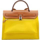 Vache Hunter Toile Officier Herbag Zip PM 31 PM Natural Jaune De Naples