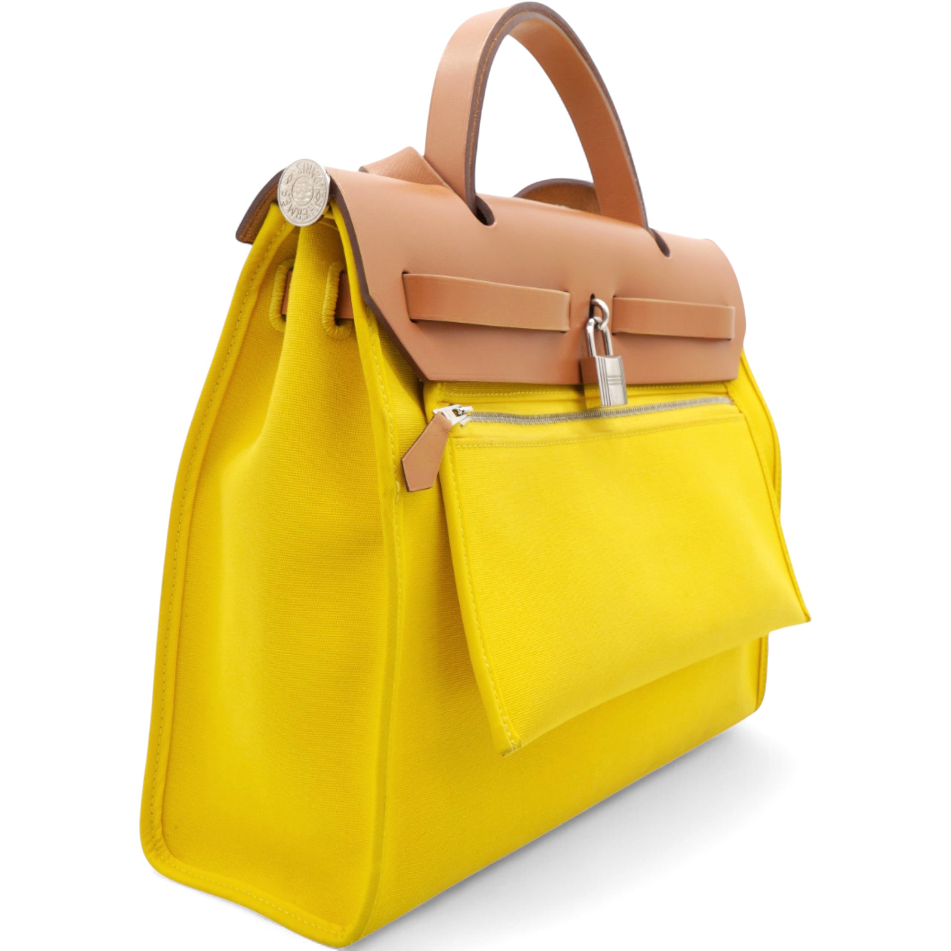 Vache Hunter Toile Officier Herbag Zip PM 31 PM Natural Jaune De Naples