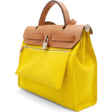 Vache Hunter Toile Officier Herbag Zip PM 31 PM Natural Jaune De Naples