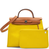 Vache Hunter Toile Officier Herbag Zip PM 31 PM Natural Jaune De Naples