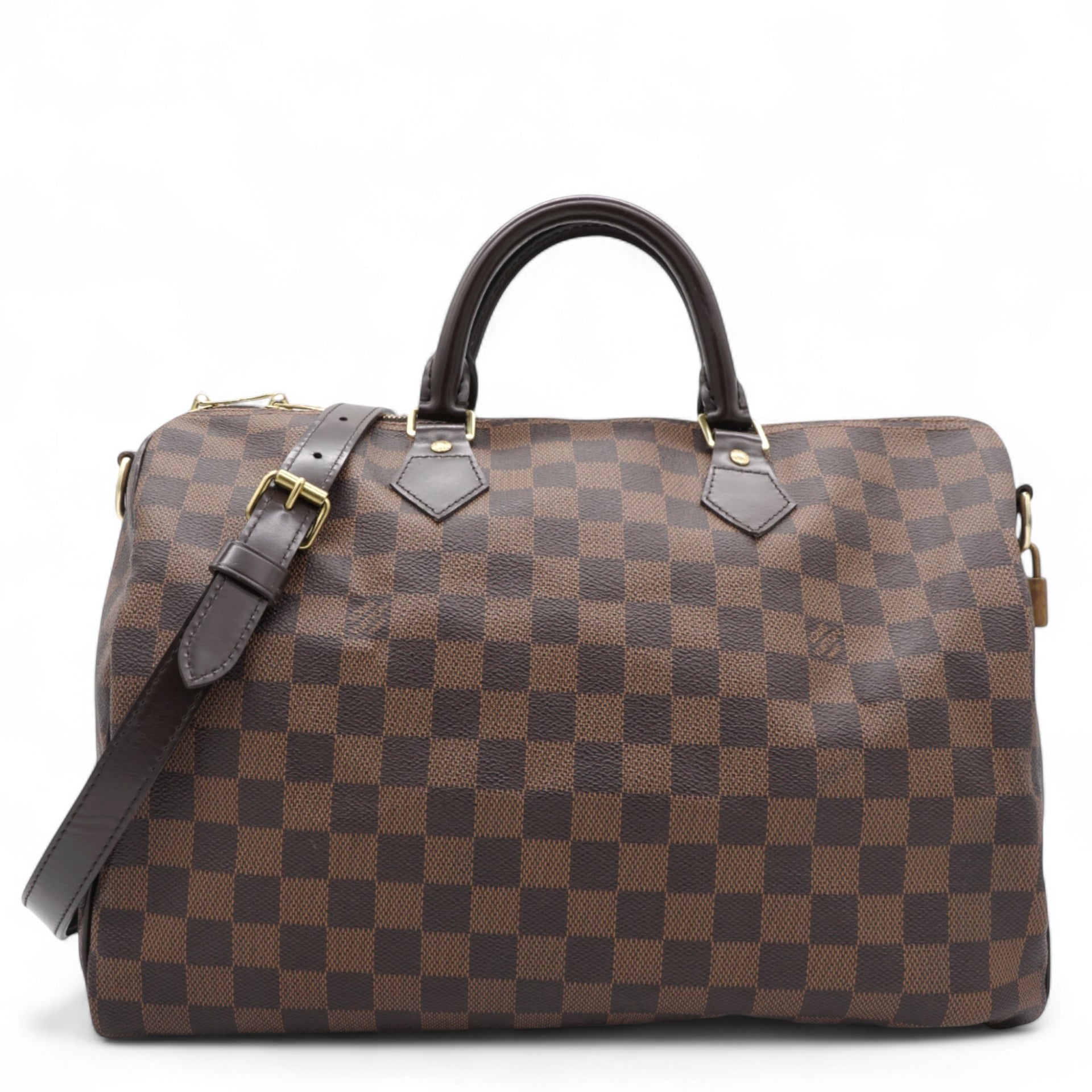 Damier Ebene Canvas Speedy 35 Bag