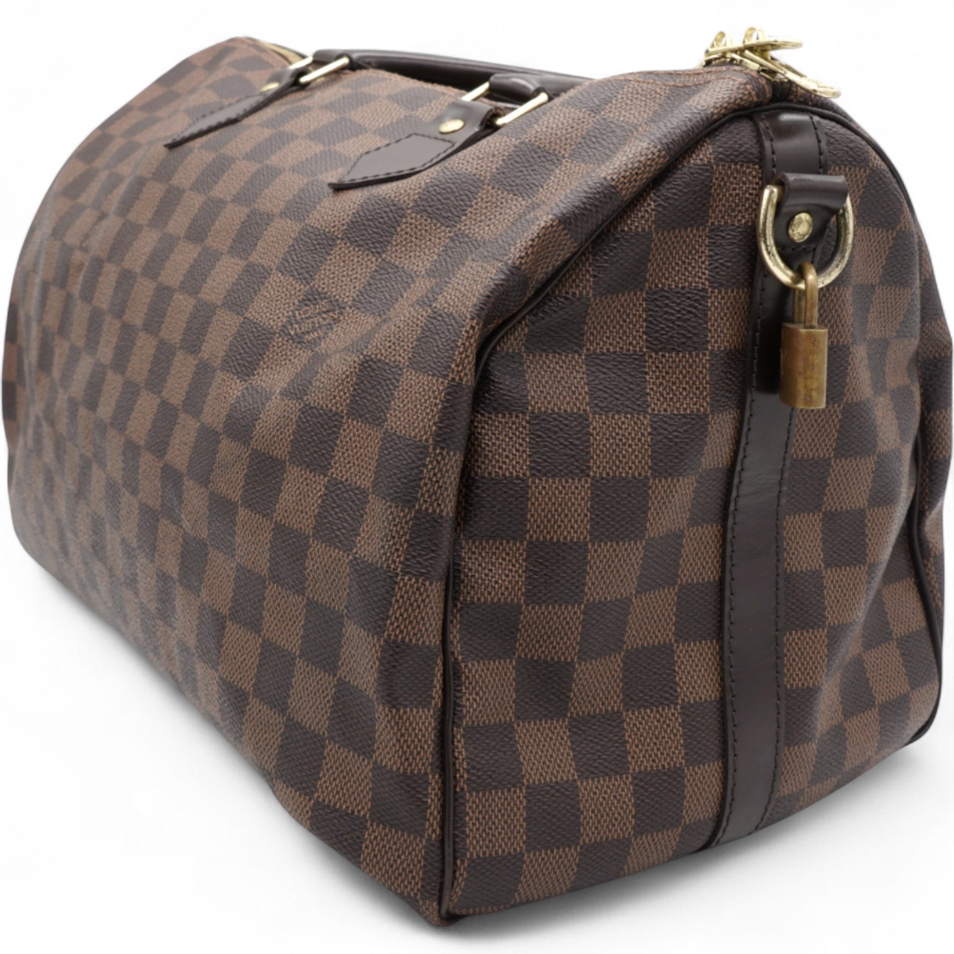 Damier Ebene Canvas Speedy 35 Bag