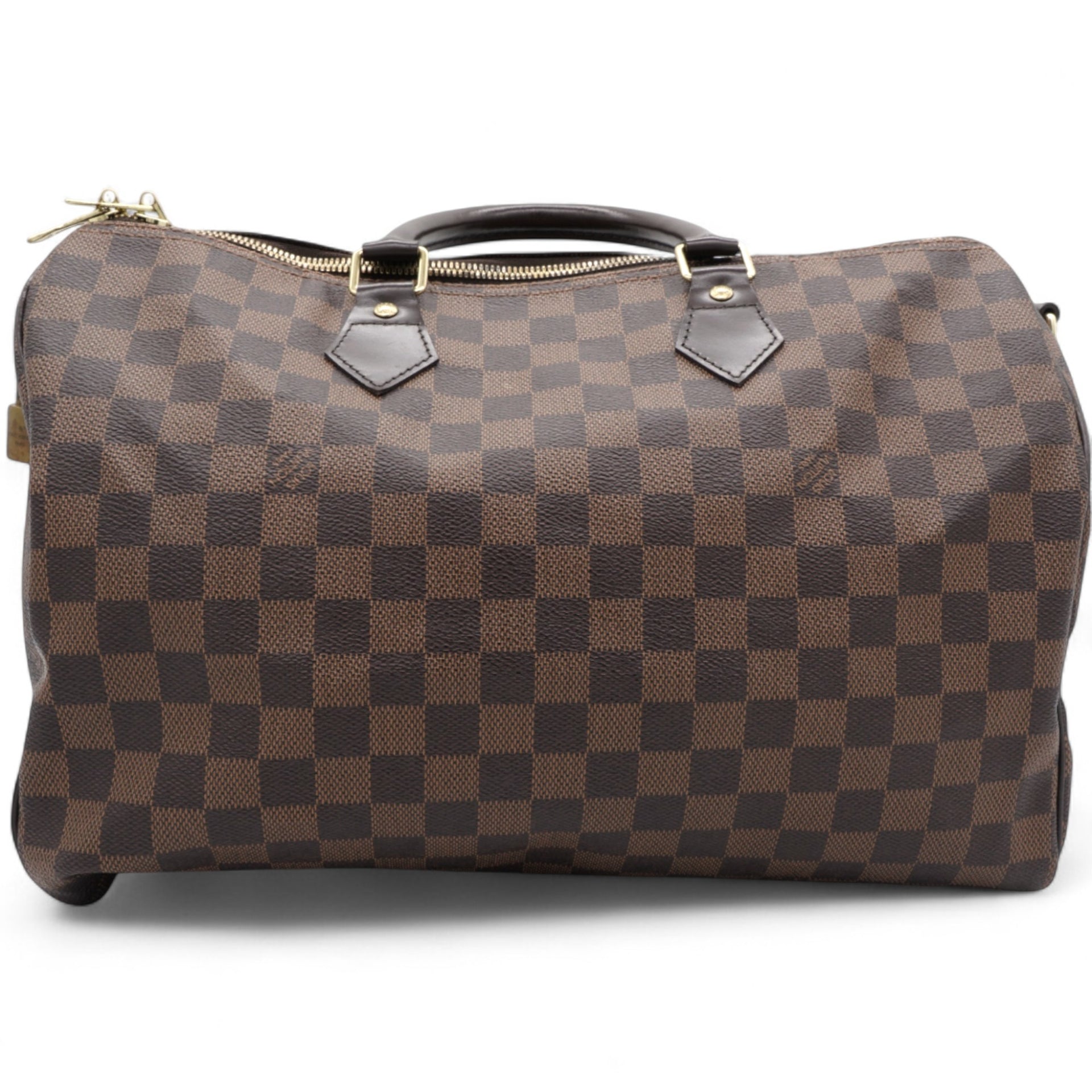 Damier Ebene Canvas Speedy 35 Bag