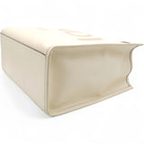 Vitello King Plexiglass Logo Embossed Medium Fendi Sunshine Shopper Tote