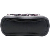 Sequin Small Gabrielle Hobo Black/Gold