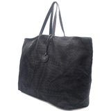 Black Intrecciolusion Nylon Tote Bag