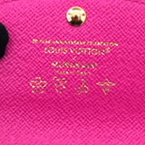 LV X TM Monogram Multicolor Rosalie Coin Purse White Kawaii Pink