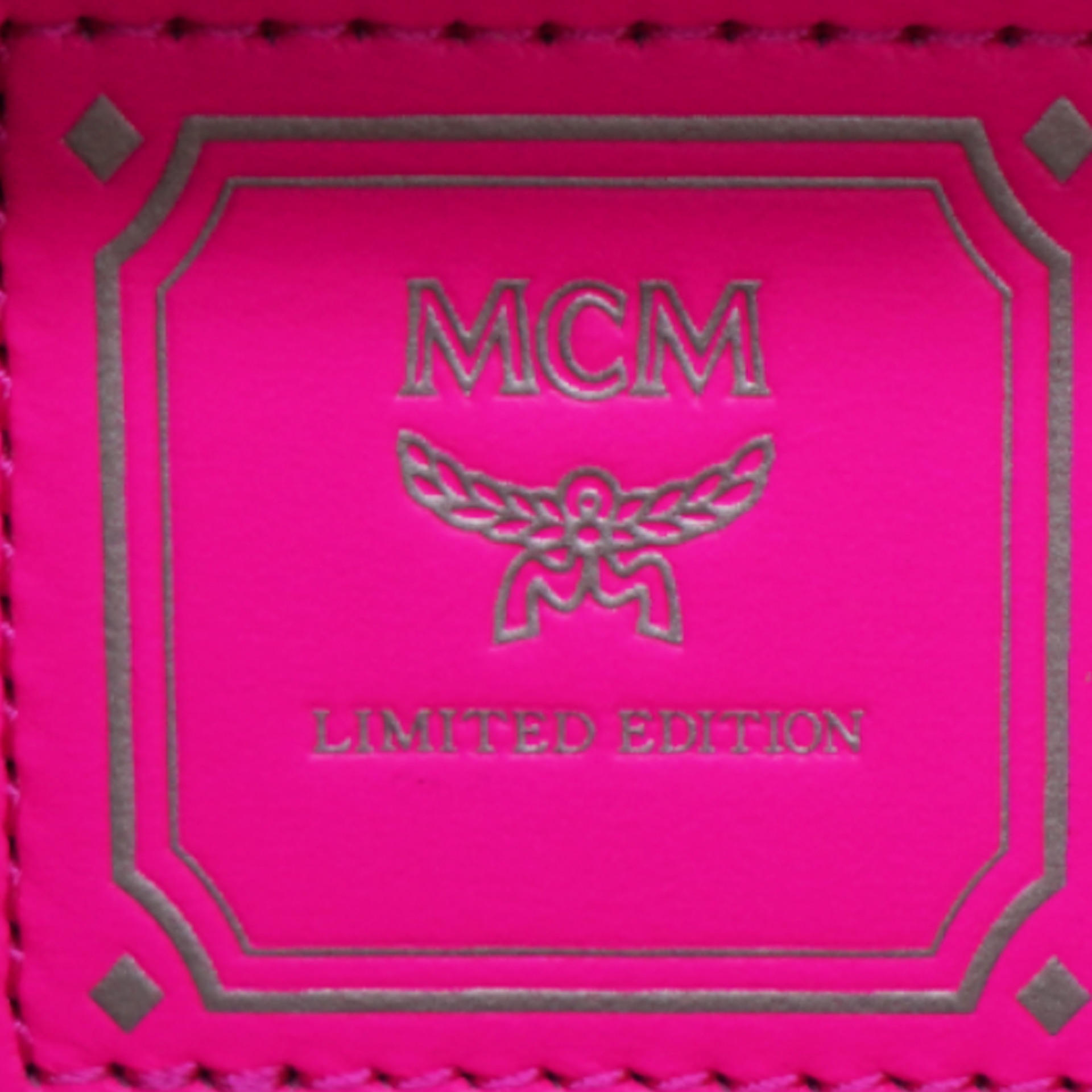 Ottomar Monogram Small Berlin Crossbody Sugar Pink