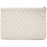 Canvas Large Coco Cuba Cosmetic Case Yellow Turquoise