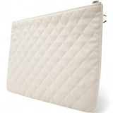 Canvas Large Coco Cuba Cosmetic Case Yellow Turquoise