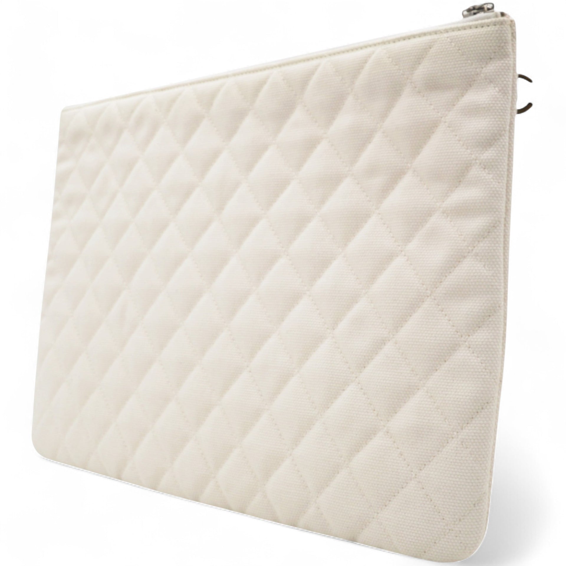 Canvas Large Coco Cuba Cosmetic Case Yellow Turquoise