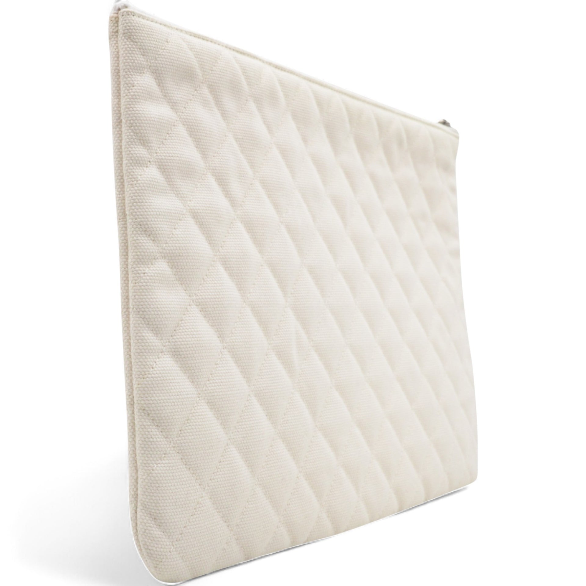 Canvas Large Coco Cuba Cosmetic Case Yellow Turquoise