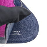 Epsom Camail Key Holder Magnolia Bleu De Malte Capucine