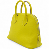 Lime Mini 1923 Bolide of Chevre Leather with Palladium Hardware