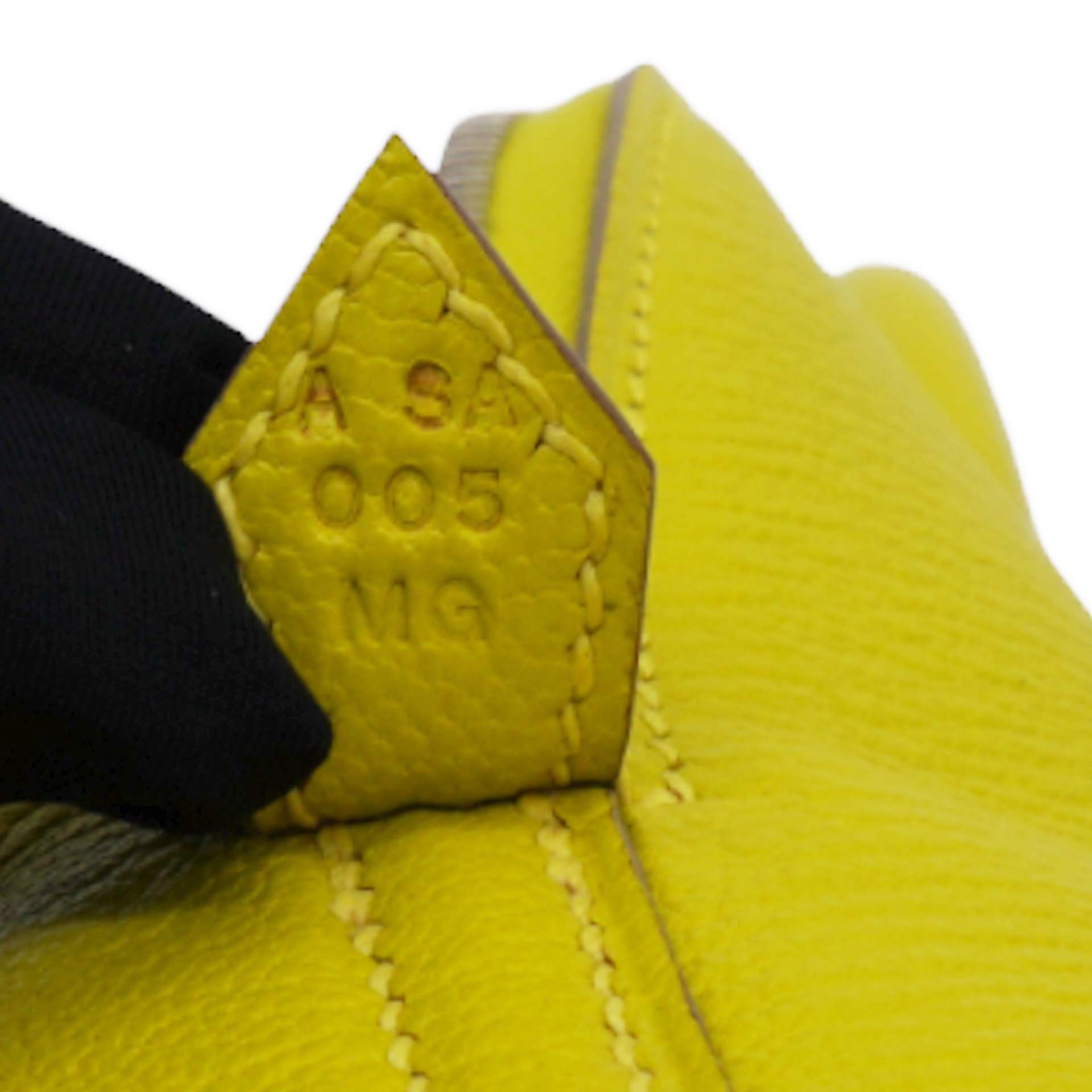 Lime Mini 1923 Bolide of Chevre Leather with Palladium Hardware