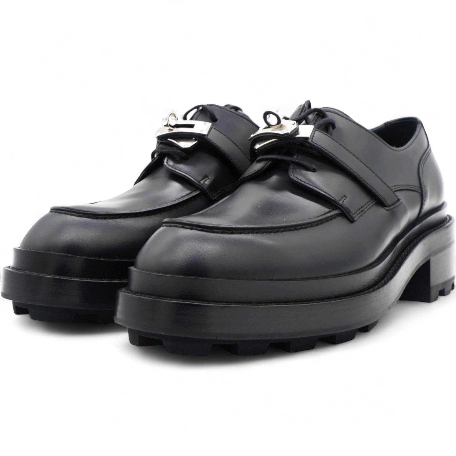 Loyal Derby Shoe Black Size39