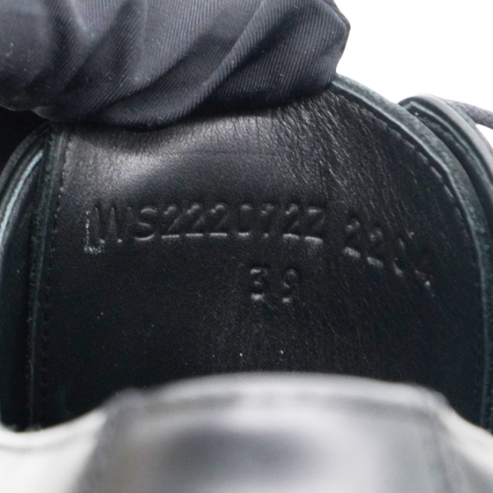 Loyal Derby Shoe Black Size39