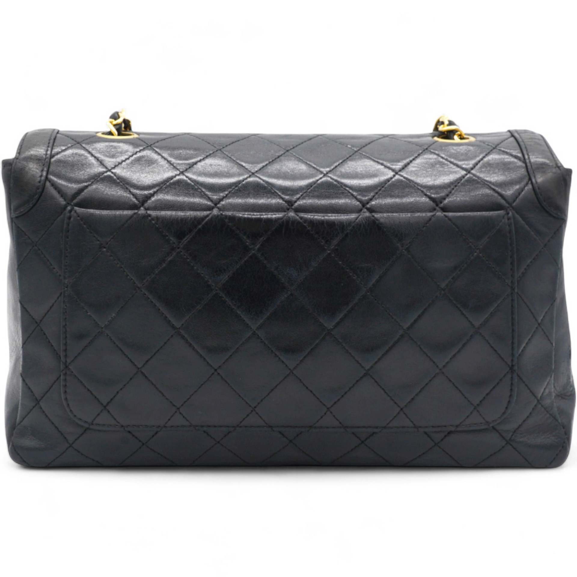 Matelasse Shoulder Bag Black