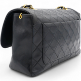 Matelasse Shoulder Bag Black