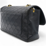 Matelasse Shoulder Bag Black