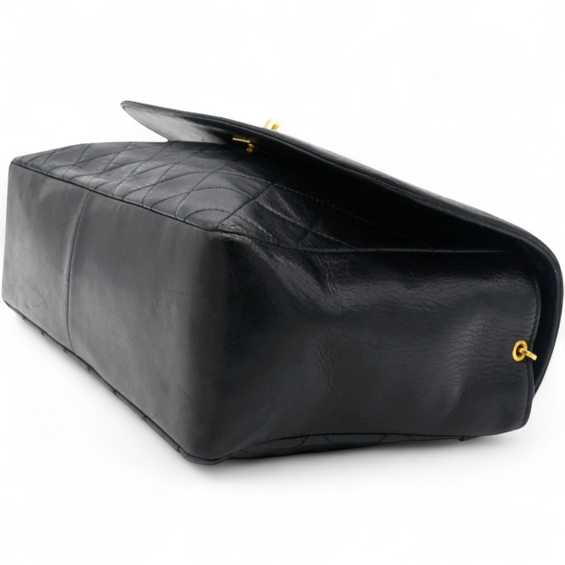 Matelasse Shoulder Bag Black