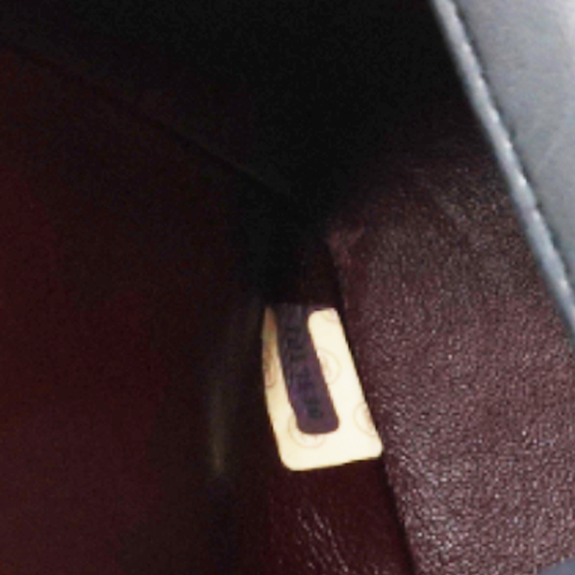 Matelasse Shoulder Bag Black