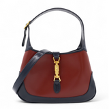 Boarded Dyana Lux Bi-Color Medium Jackie 1961 Hobo Red Mineral Blue