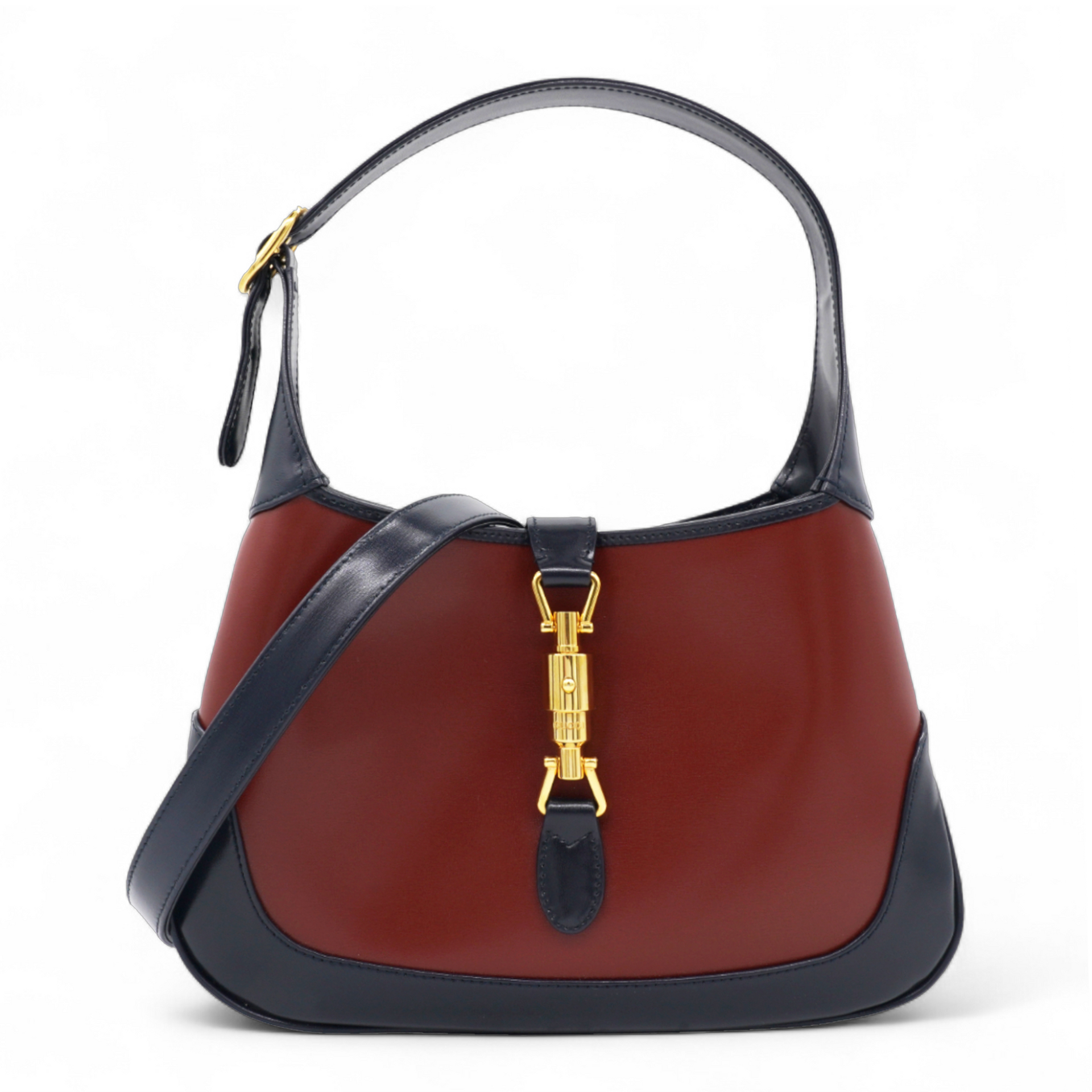 Boarded Dyana Lux Bi-Color Medium Jackie 1961 Hobo Red Mineral Blue