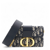 Oblique 30 Montaigne Flap Bag Blue