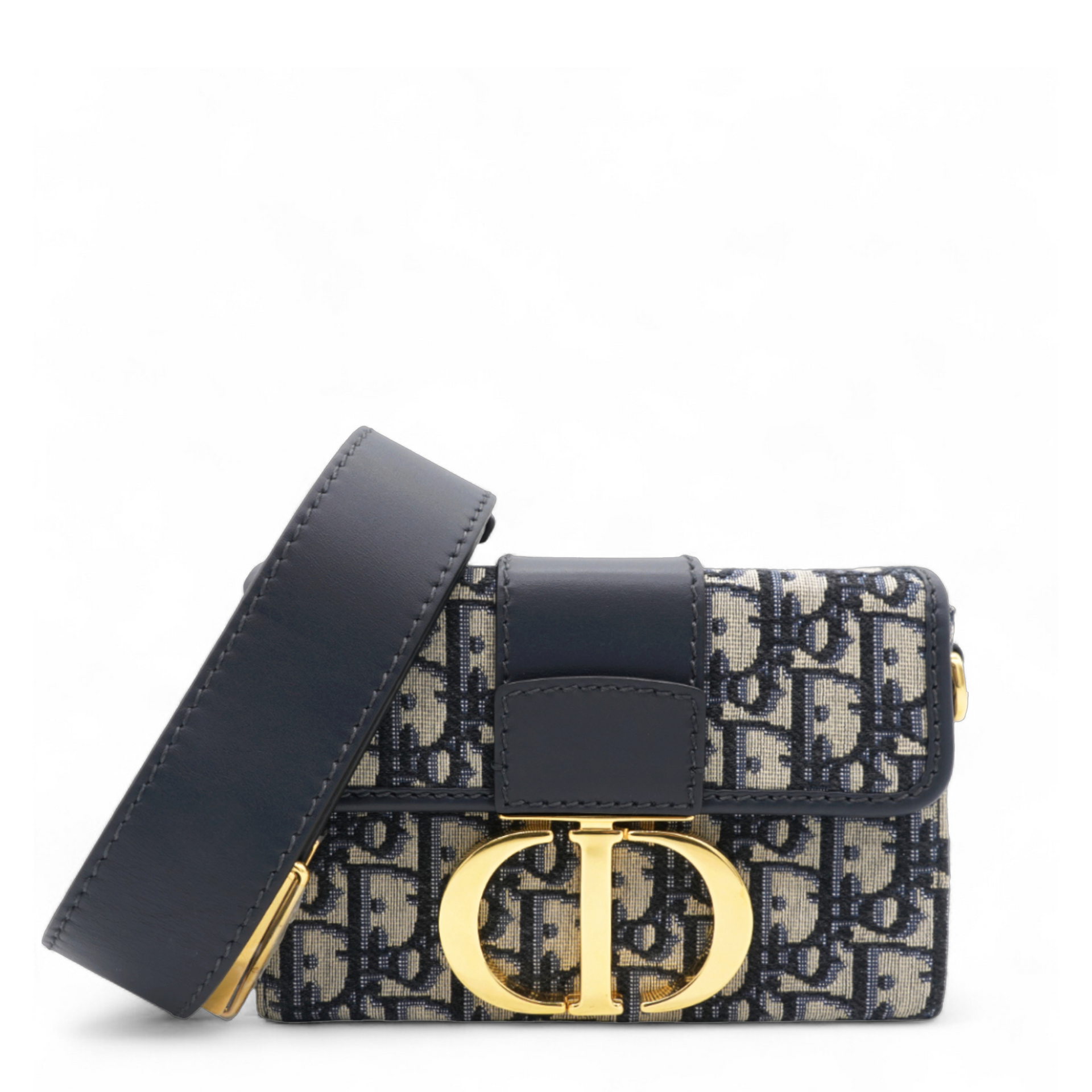 Oblique 30 Montaigne Flap Bag Blue