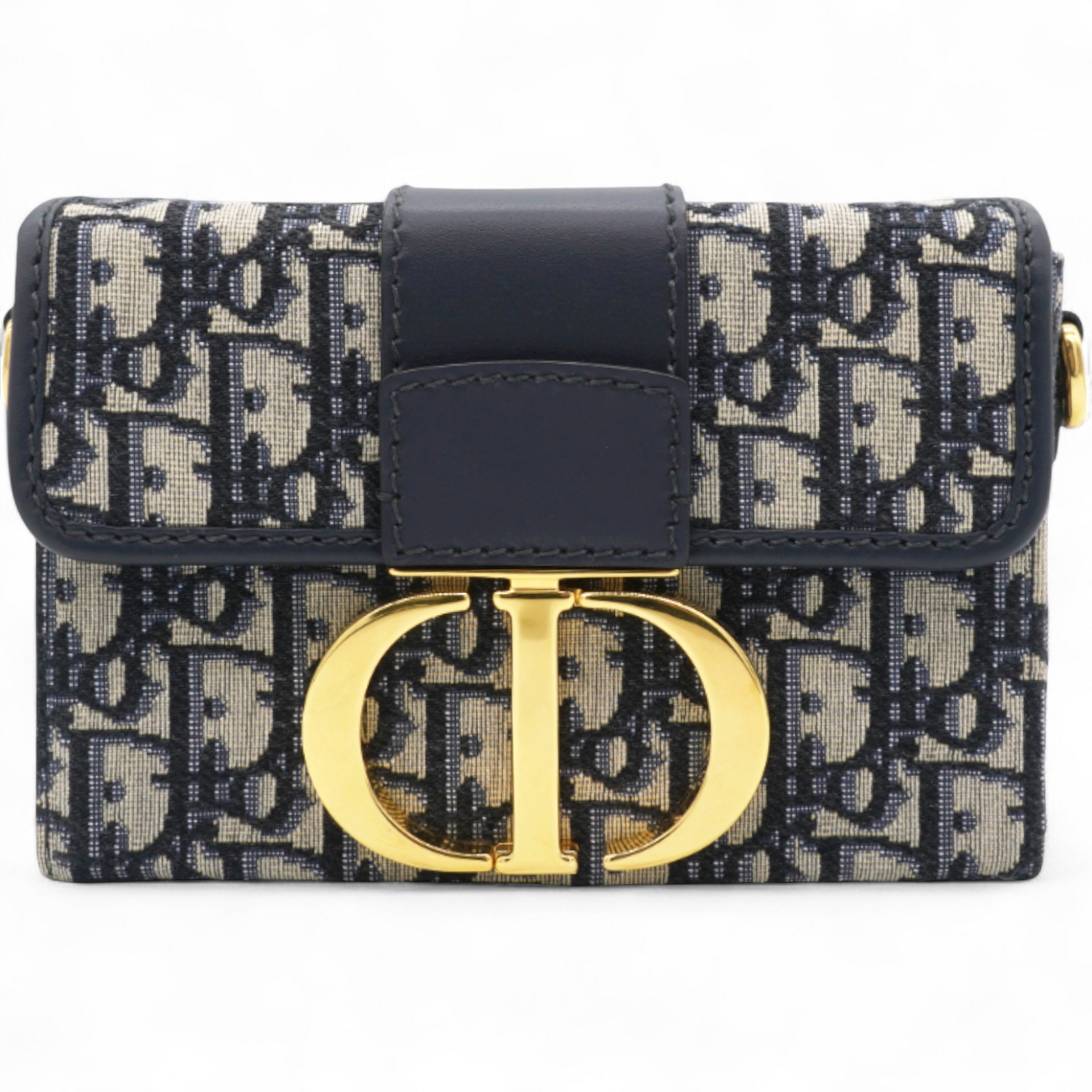 Oblique 30 Montaigne Flap Bag Blue