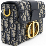 Oblique 30 Montaigne Flap Bag Blue