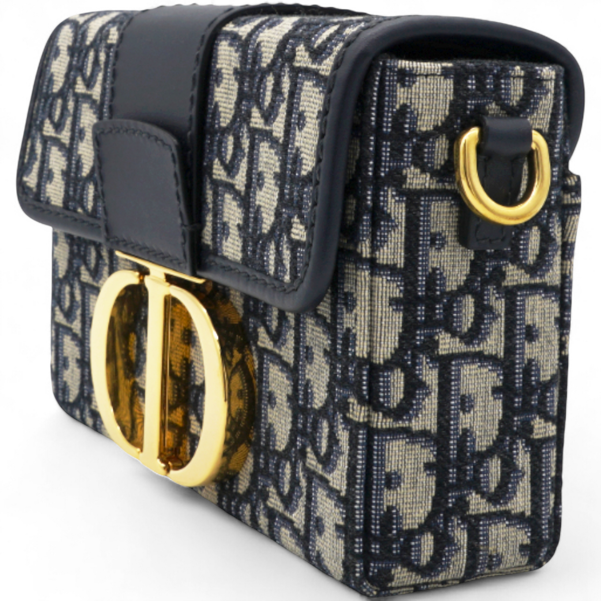 Oblique 30 Montaigne Flap Bag Blue